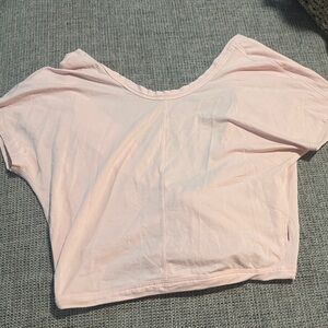 lululemon athletica Light Pink Tie Top